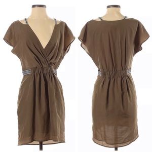 BCBGeneration ♦️ Brown Short Sleeve Dress